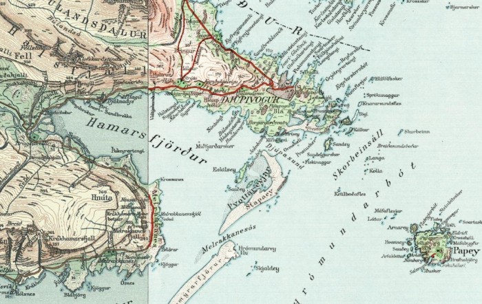 Hamarsfjörður - map.is