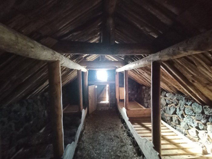 From inside Þuríðarbúð